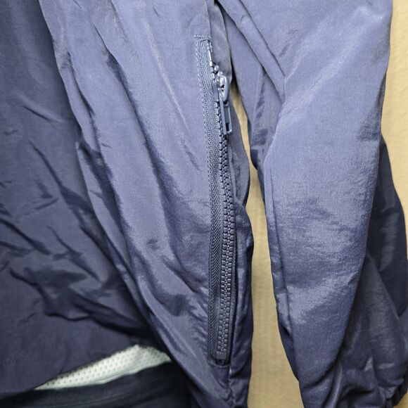 Game Sportswear Glenwood H&L Co Fire Dept Windbreaker Jacket Navy White Medium - Picture 8 of 13